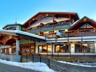 Kristiania Pure Nature Hotel & Spa | Panoramica Hotel all'alba